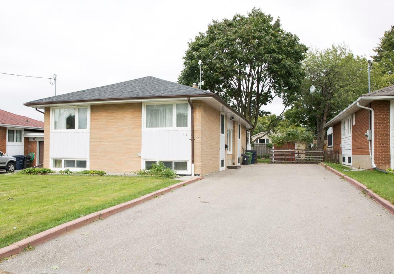 Cozy 3Br 2Bth Lower Unit, A Min To Hwy401, 404 & Dvp Villa Toronto Eksteriør bilde